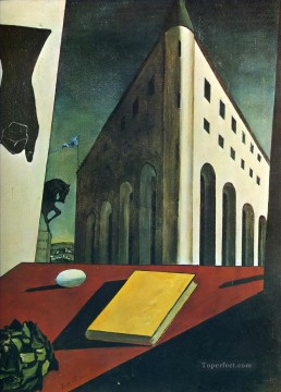 Giorgio de Chirico Painting - turin spring 1914 Giorgio de Chirico Metaphysical surrealism
